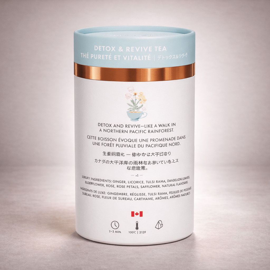 Detox and Revive Luxury Herbal tea - 24ct