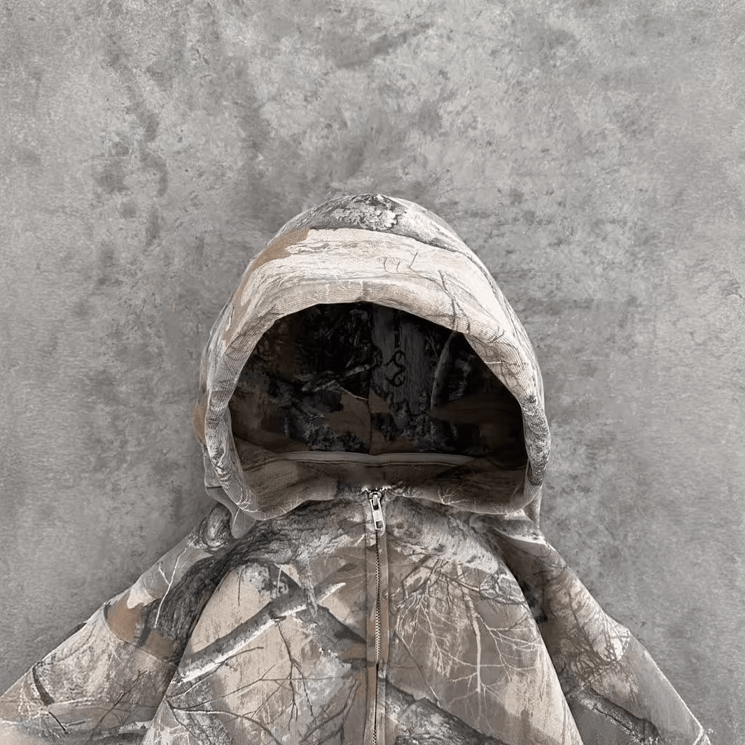 Urban Camo Retro Hoodie