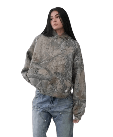 Urban Camo Retro Hoodie
