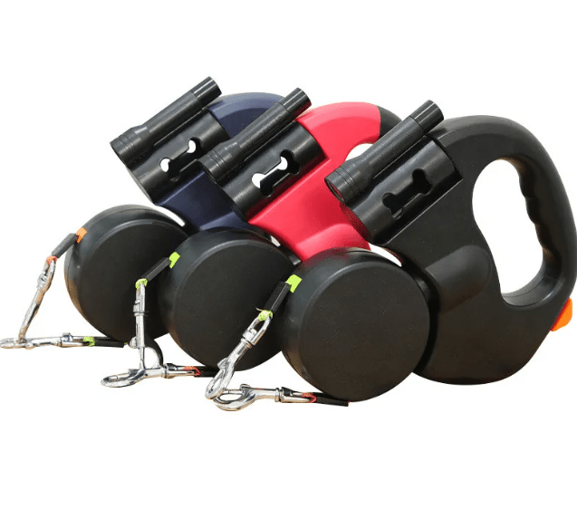 Auto Double Dog Leash