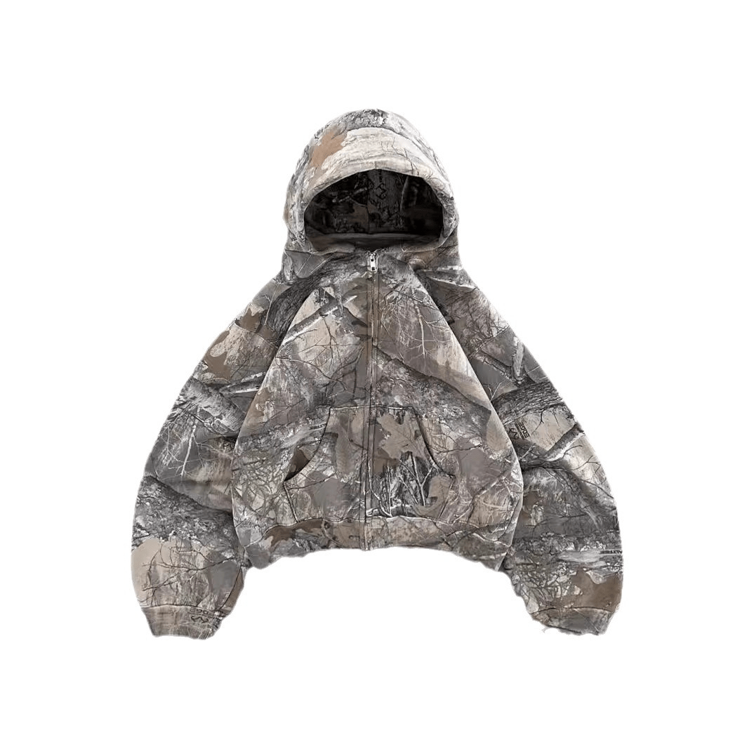 Urban Camo Retro Hoodie